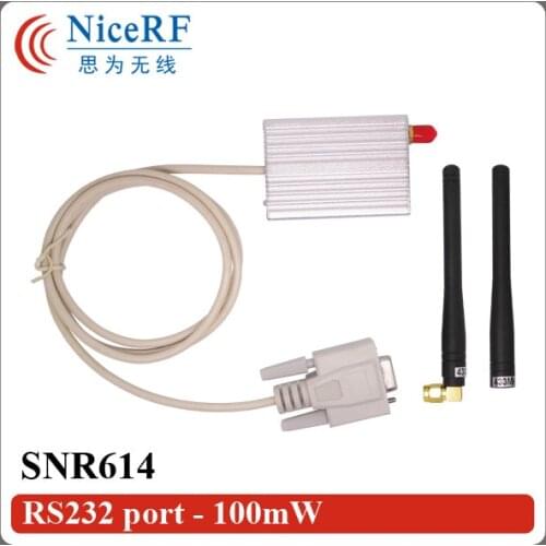 SNR614-915MHz Si4432 Network Node RF Module RS232 Port for Wireless Data Transceiver