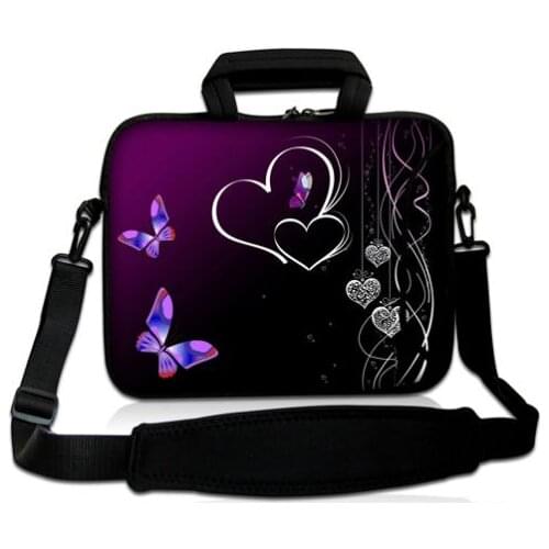 Butterfly Laptop Bag 13 15.6 14 15 17 Notebook Bag Sleeve For Macbook Air Pro 13 15 Computer HP Shoulder Handbag Briefcase Bag