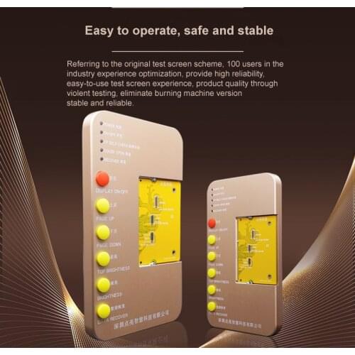 DL100 LCD Screen Tester Box Test Board for iPhone 6S -XS MAX 3D Restore Original Color Restore Touch Display