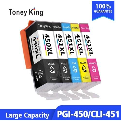Toney King PGI-450 CLI-451 Ink Cartridge For Canon PIXMA IP7240 MG5440 MG5540 MG6440 MG6640 MG5640 MX924 MX724 IX6840 Printer