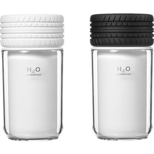 Mini Air Humidifier USB Night Light Air Purifier Fog Machine 250 Large Capacity Office And Home Air Moisturizing