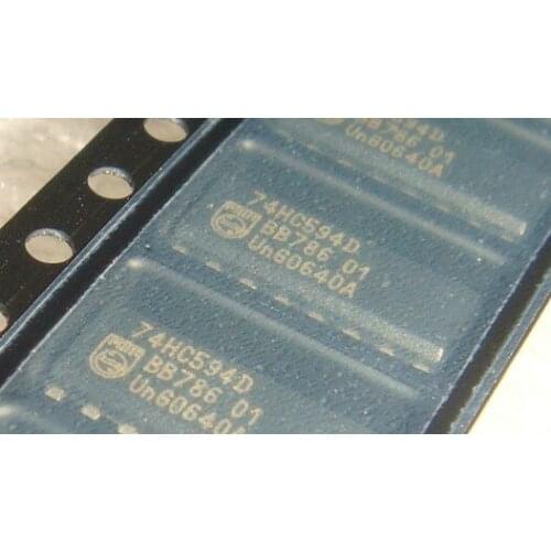 74hc594d output register 8 bits shift register on the spot