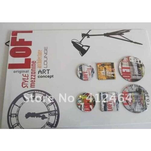 High quality for advertising paper magnetic fridge (ss-1111)