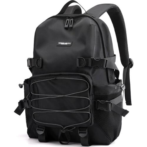 Japanese tooling large-capacity backpack male Korean Harajuku wild middle school student schoolbag backpack female