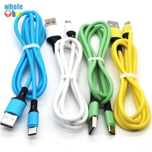 Usb C Type C Cable Charger for IPhone Micro Usb Fast Charging Data Cord for IPhone Samsung Xiaomi Usb Liquid Silicone 50pcs/lot