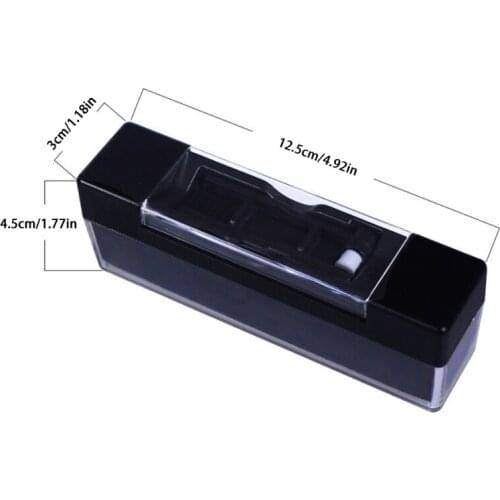 1Set Carbon Fiber Velvet Anti Static Cleaning Brush for LP Vinyl Records Tools R9UA