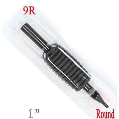 20x Disposable Tattoo Grips Tube Assorted Mixed Size for Needle Ink Kit 1" (25mm) Grip silicone Tube DTG-D3633-9R