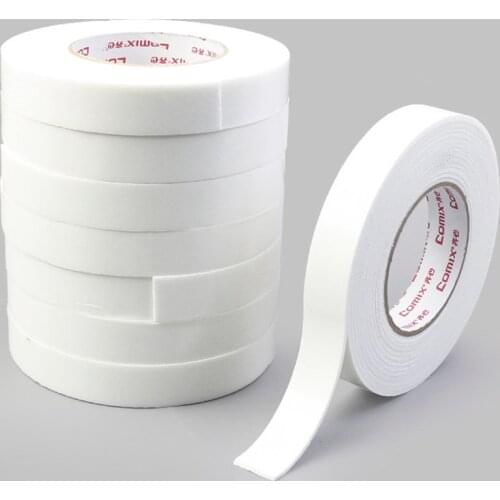 3M 10/15/20mm Super Strong Double Faced Adhesive White Foam Double Sided Tape Self Adhesive Pad For Mounting Fixing Pad Sticky