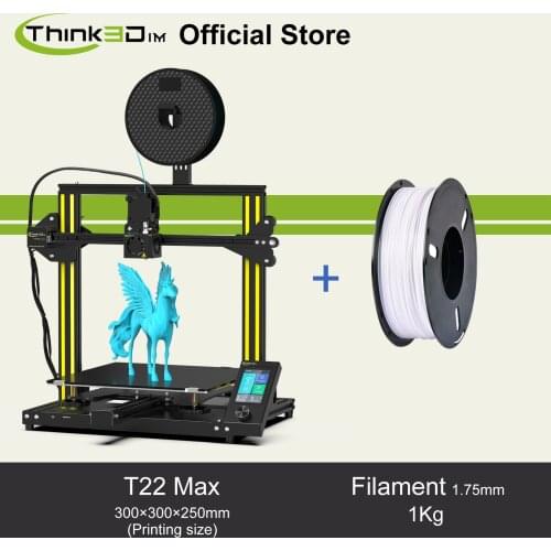 FDM 3D Printer Plus 1.75kg PLA Filament 3D Printing Printer Distal Extrusion 3D Print Chess Set Beginner 3D Printer