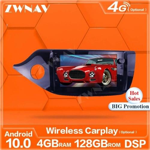 128G Android10.0 Screen Car Player GPS Navi For KIA CEED 2012 2013 2014 2015 2016 Auto Radio Stereo Multimedia Player Head Unit
