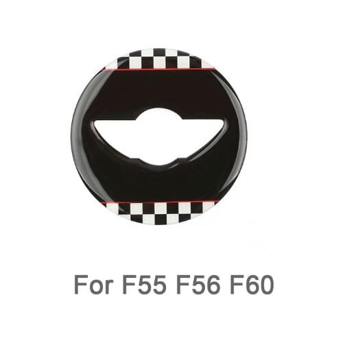 Auto Steering Wheel Center Dedicated Car Sticker For MIN Cooper F55 F56 F60 Clubman Countryman Accessories 2021