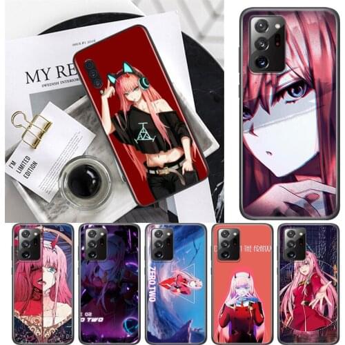 Zero Two Darling The FranXX For Samsung A72 A52 A02 S A32 A12 A42 A51 A91 A81 A71 A41 A31 A21 S A11 A01 A03 Core UW Phone Case