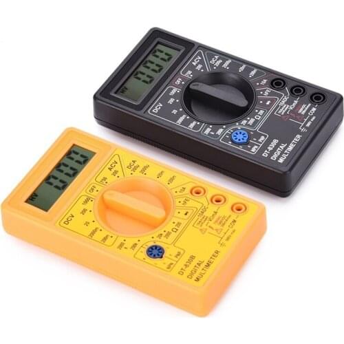 DHL 50PCS DT-830B Multimeter LCD Auto Range Digital Voltmeter Ohmmeter Volt Tester