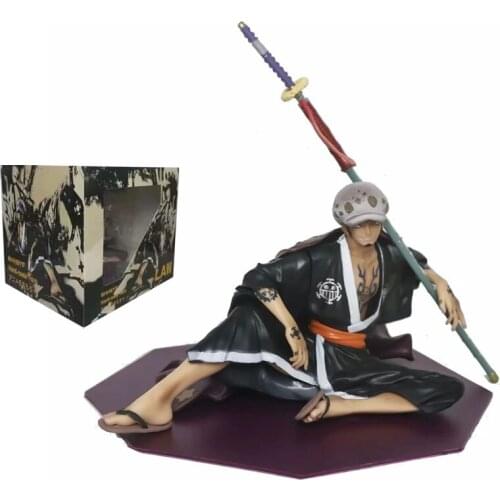 One Piece Figure Wano Country Samurai Costume Law Anime Figure Collectible Model Decoration Action Toy Figure Toys for Children