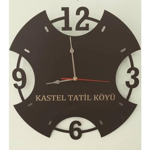 HLO 2021 Decorative Black Wooden Wall Clock Personalized Quality Material Stylish Living Room Horloge Murale Fair Price Home