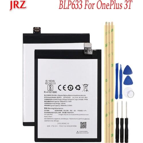 JRZ OnePlus 3T Phone Batteries