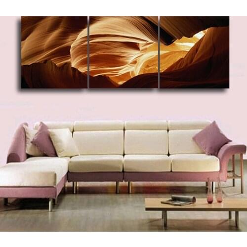 2016 Picture Heaven and earth began 3 Hot Sell Modern Wall Painting Landscape Home Decorative Art Picture Paint on Canvas Prints
