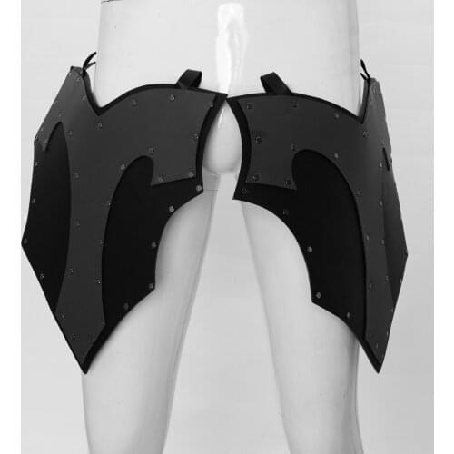 1 Pair Fancy Dress for Men Steampunk Medieval Retro Leggings Dark Gladiator Rivets Cosplay Costumes Party Exotic Sex Accessories