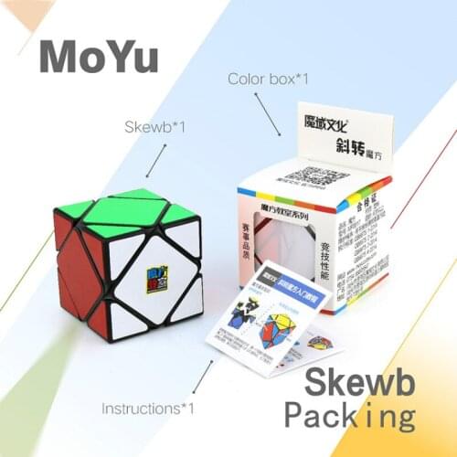 Moyu MF8817 Mofangjiaoshi Meilong Cube Magique Puzzle XieZhuan Cubo Magico Cube Jouet Professionnel Jouets Éducatifs Pour