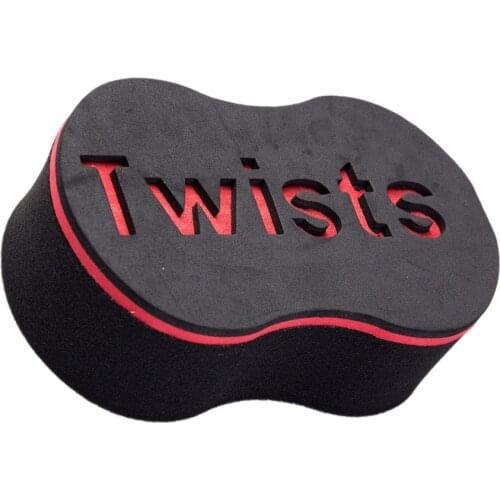 Soft Men Dual Use Soft Magic Twist Hair Brush Sponge for Natural Afro Coil Wave Dread Sponge Brushes Tools