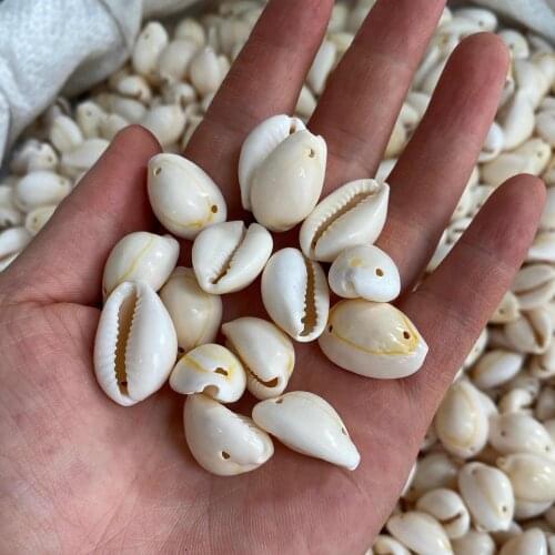 Natural Freshwater Small Conch White Shell Original Shell Pendant Handmade Crafts Making DIY Necklace Bracelet Decoration 20pcs
