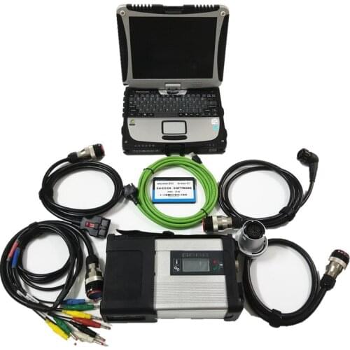 MB Star C5 SD Connect Plus Laptop with newest software HDD 360gb SSD V2019.09 Vediamo/DTS/D.AS installed CF19 Toughbook laptop