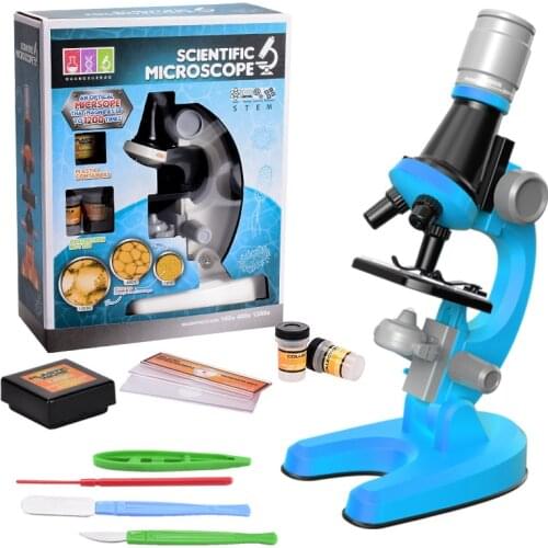 The new 1013 upgraded version of childrens microscope high-definition high magnification scientific experiment childrens educa
