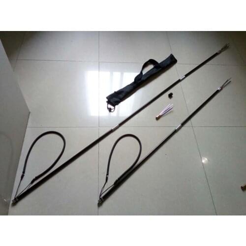 3 in 1 poleSpear carbon fiber polyspear Spear fishing fork no prong fork spear foldable fishing fork