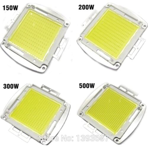 High Power LED Chip 150W 200W 300W 500W Natural Cool Warm White SMD LED COB Bulb Light 150 200 300 500 W Watt