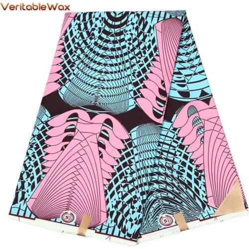 Ankara Fabric For Sewing DIY Clothing Printed Quilting Patchwork Needlework Polyester Material Fabric Sold by the Yard FP6099