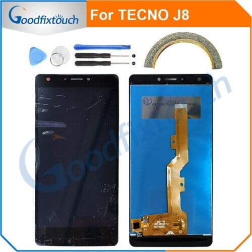 LCD Screen For TECNO Boom J8 LCD Display Touch Screen Glass Panel Digitizer Assembly For TECNO Camon J8 Repair Parts