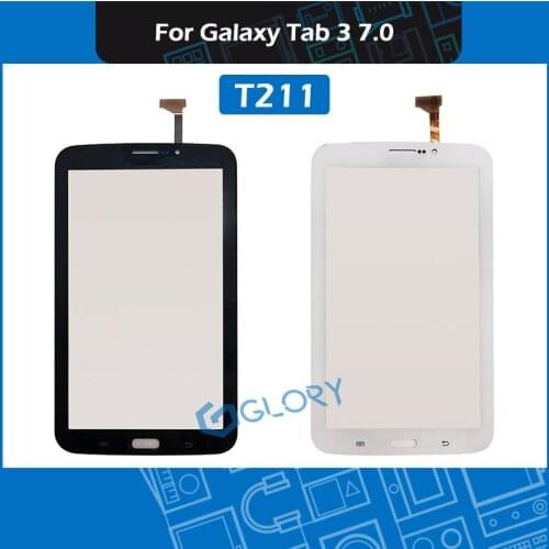 10pcs/Lot For Samsung Galaxy Tab 3 7.0 SM-T211 T211 LCD Display Touch Screen Panel Glass Replacement