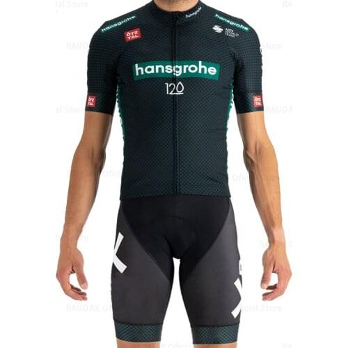 2021 Raudax Summer Cycling Jersey Set Mens Breathable Short Sleeve Bike Suit MTB Cycling Clothing Kit Maillot Ciclismo Hombre