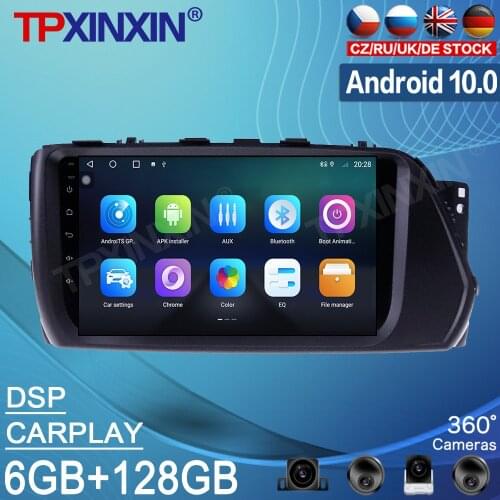 Android 10.0 128G For Hyundai VERNA 2017 2018 2019 Car Tape Radio Recorder Multimedia Player Stereo GPS Navi Video PX6 Head Unit