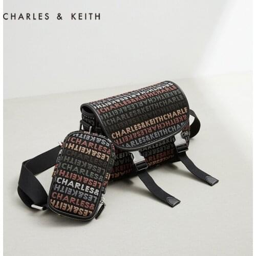 CHARLES&KEITH New Arrival for Autumn 2021 CK2-80270600 Womens multi-functional casual messenger camera bag