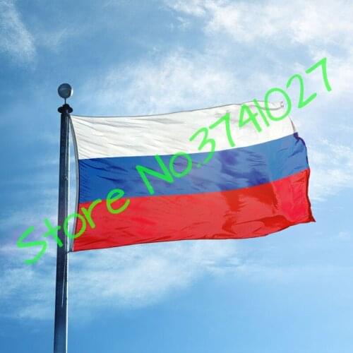 Russia flag 90*150CM polyester flag custom flying banner