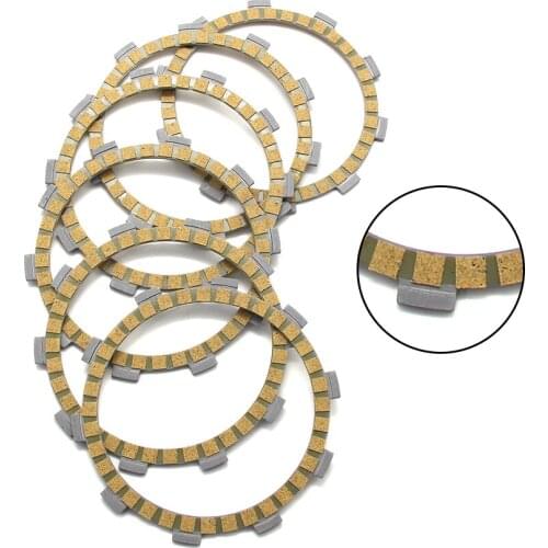 Motorcycle Steel Plate Disc Clutch Friction Plates For Yamaha RT180 RT 180 1990 1991 1992 1993 1994 1995-1998 OEM:36X-16321-00 6