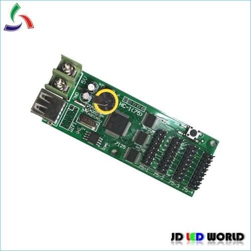 HC-1 Newwing RGB tri-color lintel led screen display controller HC-1(75) card come with 4 groups HUB75