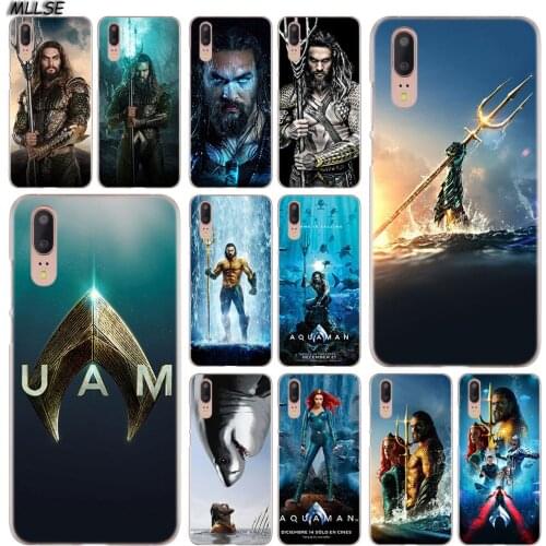 MLLSE Movie Aquaman Fashion Clear Case Cover for Huawei P30 P20 P10 P9 P8 Lite 2017 P30 P20 Pro Mini P Smart Plus Cover Hot