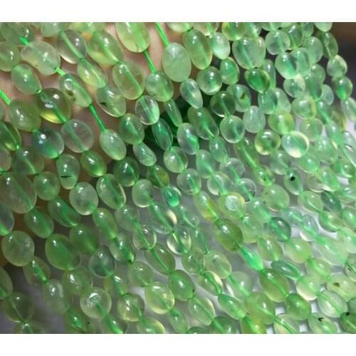 Natural prehnite irregular Beads 6-8mm grape stone bead Loose Perle for jewelry making DIY bracelet necklace needlework