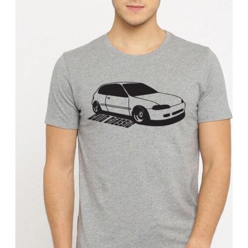 2019 Brand New Fashion Mens Hot Sale Civic Cult Classic Graphic T-Shirt Tuner 5Th Generation Vtec Si Sir Jdm Tee shirt Design