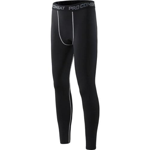 Tight running pants Anti-sweat mens sports pants Elastic Quick Drying sportswear slimming pants 2020
