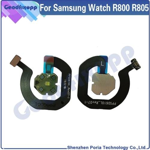 For Samsung Galaxy Watch SM-R800 R805 46mm Replacement Watch Heart Rate Monitor Sensor Flex Cable For Samsung SM-R810 R815 42MM