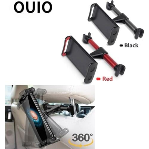 360 Degree Rotating Car Back Seat Headrest iPad Phone Holder Auto for Opel Insignia Alfa Romeo Ssangyong Renault Megane 2 Captur