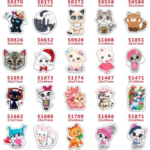 10 Pcs Cartoon Planar Resin Cabochons PR50370