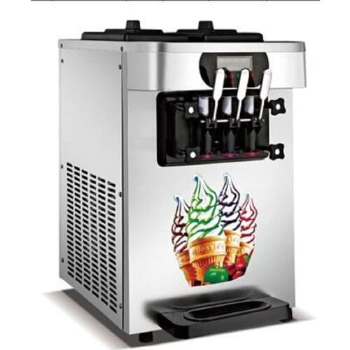 18L Commercial export soft ice cream machine stainless steel ice cream making machine soft serve ice cream machine