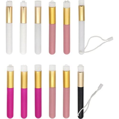 2pc Professional Cleanser Washing Brush Nasal Brush Eyelash Extension Applicator Eyelash Extensions Tool Gift Set For Women