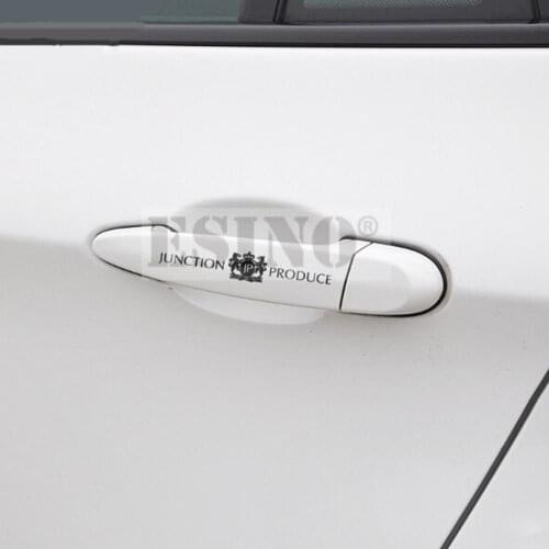 40 x Newest Car Handle Door Handle Stickers Car Body Stickers Reflective Decals for JP Junction Production