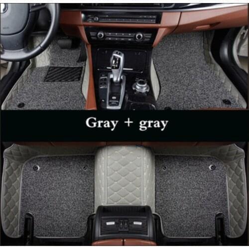 WLMWL Custom leather car mat for CHANA all models CS35 Alsvin Benni CX20 CS75 CX30 CS15 CS95 CS55 auto accessories