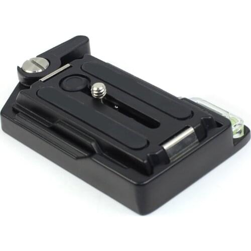 R58A Aluminum Alloy QRA-635L Quick Release Plate Clamp Adapter Sliding Mount Plate